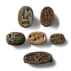 Egyptian Mixed Scarab Collection. 2nd-1st millennium B.C.