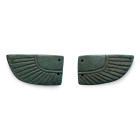 Egyptian Faience Scarab Wing Pair. Late Period, 664-332 B.C.