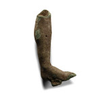 Roman Bronze Votive Statue Leg. 2nd-3rd century A.D.