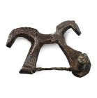 Roman Bronze Double Horse Brooch. 2nd century A.D.