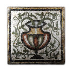 Roman Mosaic with Kantharos and Vines. 4th-6th century A.D.