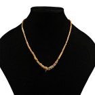 Roman Pale Yellow Glass Bead Necklace String. 1st-4th century A.D. and later