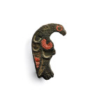 Romano-British Enamelled Bronze Eagle Brooch. Circa 2nd century A.D.