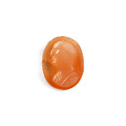 Roman Carnelian Gemstone of Apollo. 1st-2nd century A.D.