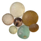 Roman Glass Gaming Counter Collection. 1st-4th century A.D.