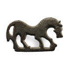 Roman Bronze Horse Brooch. 3rd-4th century A.D.