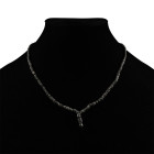 Roman Black Glass Bead Necklace String. 1st-4th century A.D. and later