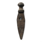 Roman Bronze Votive Gladius Sword Pendant. Circa 1st century B.C.-1st century A.D.