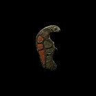 Roman Enamelled Bronze Eagle Plate Brooch. Circa 2nd century A.D.