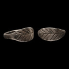 Roman Ring with Palm Branch. 3rd-4th century A.D.
