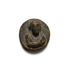 Roman Bronze Furniture Applique. 1st-2nd century A.D.