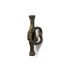 Medieval Bronze Dagger Quillon. Circa 15th century A.D.