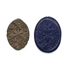 Medieval Lead Seal Matrix for Roderick Son of Robin. Late 13th century A.D.