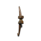 Medieval Bronze 'Havette' Tenterhook. 13th-16th century A.D.