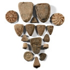 Medieval Lead Trade Weight Collection. Circa 12th-15th century A.D.