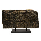 Medieval Limestone 'Pictish Type' Fish Carving. Circa 15th-16th century A.D. or earlier