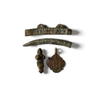Medieval Bronze Artefact Collection. 14th-16th century A.D.