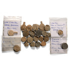 Post Medieval Lead Bag Seal Collection. Circa 16th-20th century A.D.