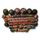 Mixed Elaborate Glass Bead Collection. 20th century A.D.