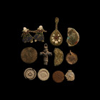 Post Medieval Artefact Group. 17th-19th century A.D.