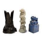 Chinese Style Stone and Other Artefact Group. 20th century A.D.
