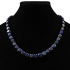 Bactrian Style Lapis Lazuli Bead Necklace String. 20th century A.D.