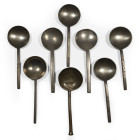 Post Medieval Pewter Spoon Collection. 20th century A.D.
