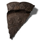 Bactrian Style Dish Fragment with Hellenistic Portraits. 20th century A.D.