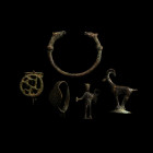Roman and Western Asiatic Style Bronze Artefact Group. 20th century A.D.