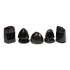 Western Asiatic Style 'Jet' Gaming Piece Group. 20th century A.D.