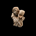 Post Medieval Marble Statuette Fragment. 19th-20th century A.D.
