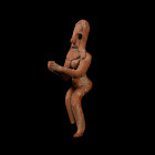 Indus Valley Terracotta Seated Fertility Figure. 2nd-1st millennium B.C.