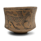 Indus Valley Painted Terracotta Vessel with Gryphons. 3rd-2nd millennium B.C.