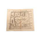 Map of Tabula Asiae IX, Pakistan in Asia by Sebastian Munster. 1571 A.D.
