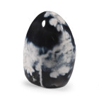 Polished 'Orca' Agate Display Pillar.