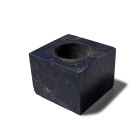 Polished Sodalite Candle Holder.