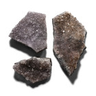 Large Amethyst and Quartz Crystal Geode Section Collection [3].