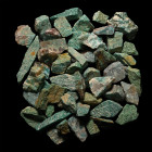 Green Mariposite Mineral Specimen Group [50].