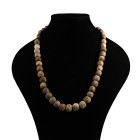 Woolly Mammoth Bone Bead Necklace String. Pleistocene Period, 2.6 million-11,700 years B.P.