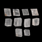 Iceland Spar Large Mineral Specimen Group [10].