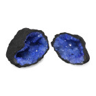 Coloured Quartz Crystal Geode Nodule.