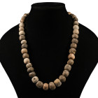 Woolly Mammoth Bone Bead Necklace String. Pleistocene Period, 2.6 million-11,700 years B.P.