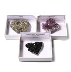 Boxed Quality Crystal Mineral Specimen Collection [3].