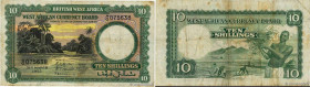 Country : BRITISH WEST AFRICA 
Face Value : 10 Shillings 
Date : 31 mars 1953 
Period/Province/Bank : West African Currency Board 
Catalogue reference...