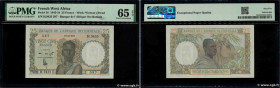 Country : FRENCH WEST AFRICA (1895-1958) 
Face Value : 25 Francs 
Date : 19 décembre 1952 
Period/Province/Bank : Banque de l'Afrique Occidentale 
Cat...