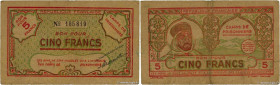 Country : ALGERIA 
Face Value : 5 Francs 
Date : (1943) 
Period/Province/Bank : Camps de prisonniers 
Catalogue reference : K.394 
Additional referenc...