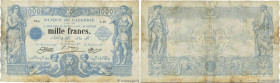 Country : ALGERIA 
Face Value : 1000 Francs 
Date : 02 mars 1923 
Period/Province/Bank : Banque de l'Algérie 
Catalogue reference : P.76b 
Additional ...