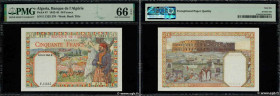 Country : ALGERIA 
Face Value : 50 Francs 
Date : 18 septembre 1942 
Period/Province/Bank : Banque de l'Algérie 
Catalogue reference : P.87 
Additiona...