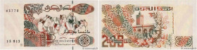 Country : ALGERIA 
Face Value : 200 Dinars Fauté 
Date : 21 mai 1992 
Period/Province/Bank : Banque d'Algérie 
Catalogue reference : P.138 
Alphabet -...