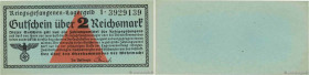 Country : GERMANY 
Face Value : 2 Reichsmark 
Date : (1939) 
Period/Province/Bank : Camps de prisonniers 
Catalogue reference : R.519a 
Alphabet - sig...